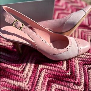 Circa Joan and David vintage Pink Heels